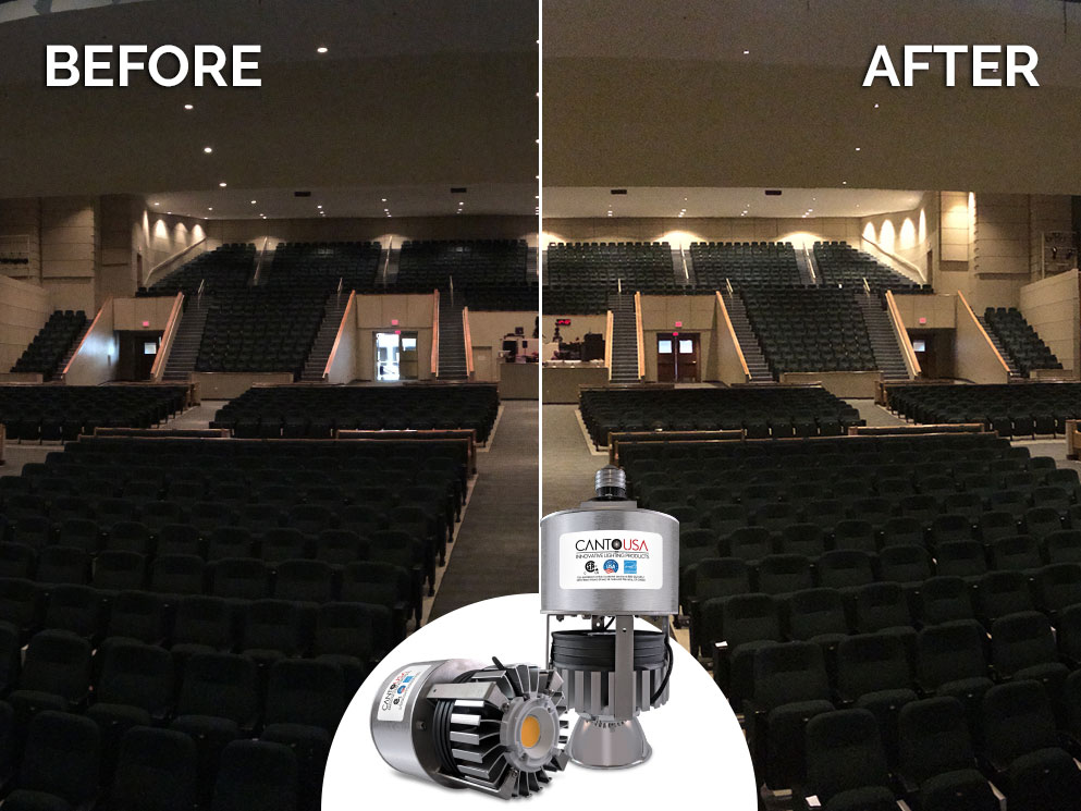CantoUSA RETRO Before After Mclean Bible Church Photo