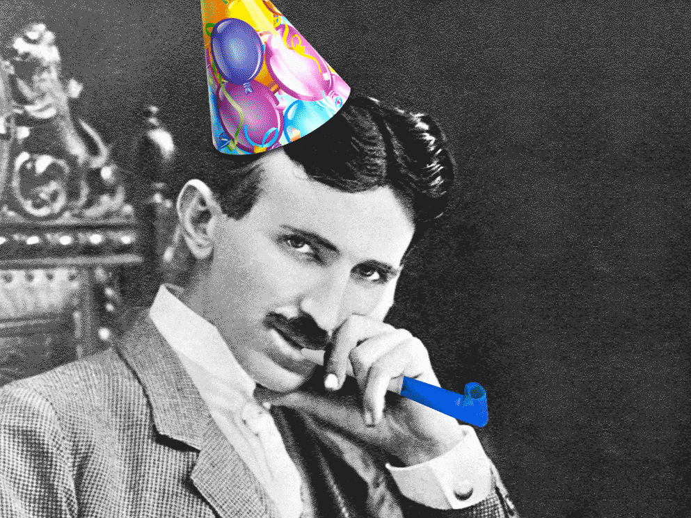 CantoUSA Nikola Tesla Animated Birthday Blog Image