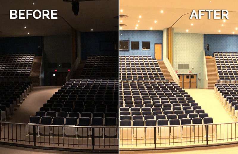 CantoUSA RETRO Install Before After Fairfax High School Blog Photo