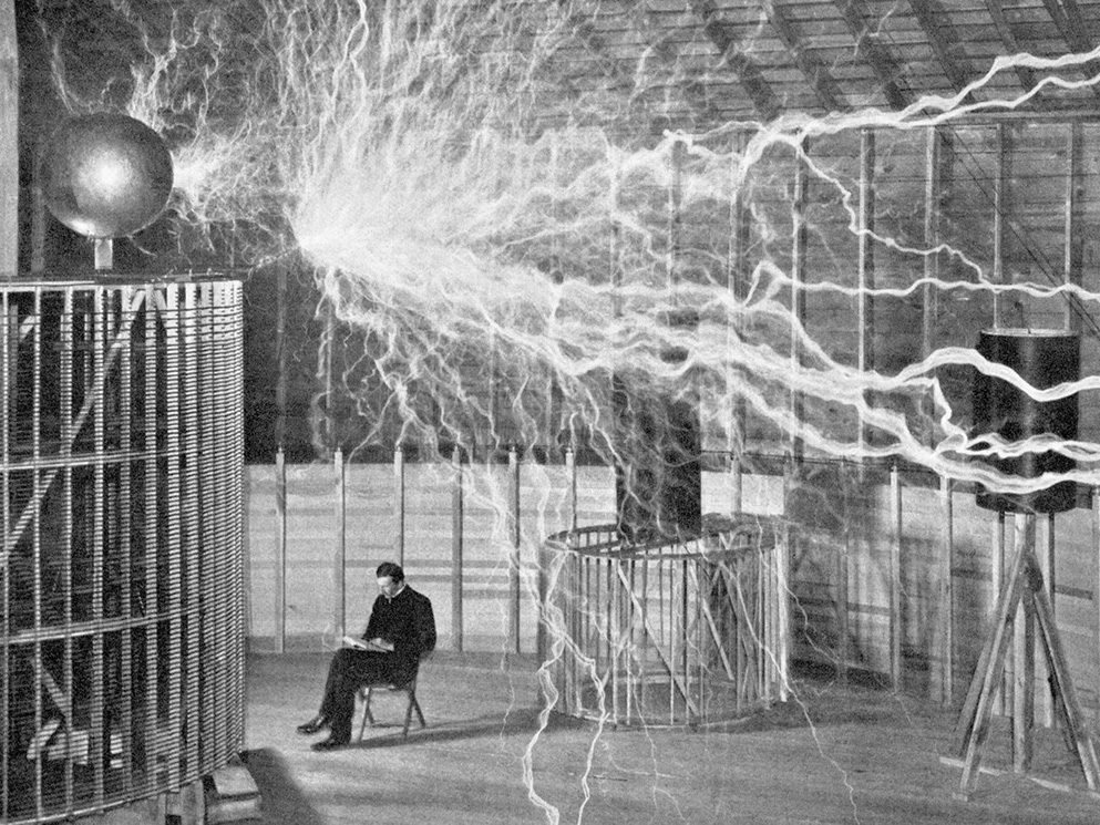 Nikola Tesla Lab Photo