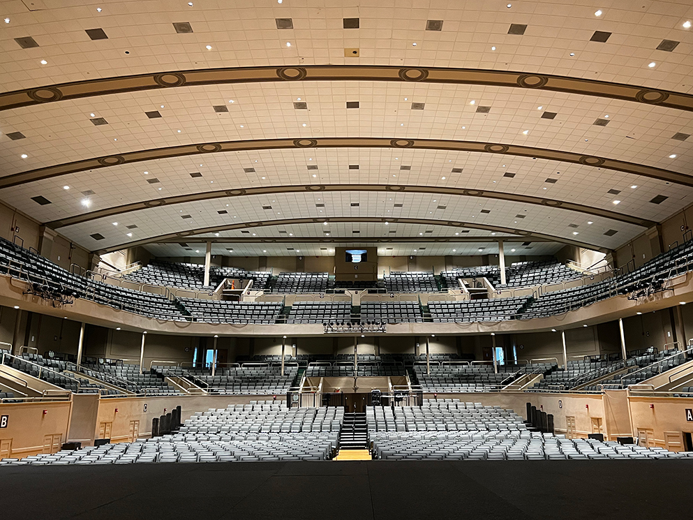 Township Auditorium After RETRO Install 