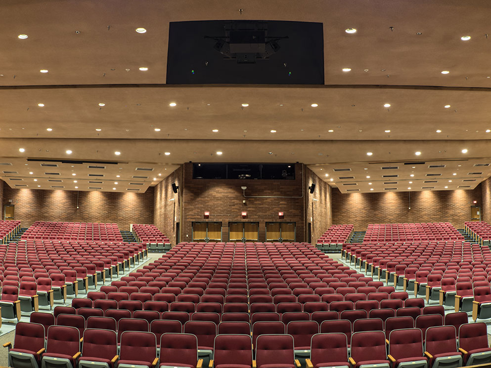 school auditorium